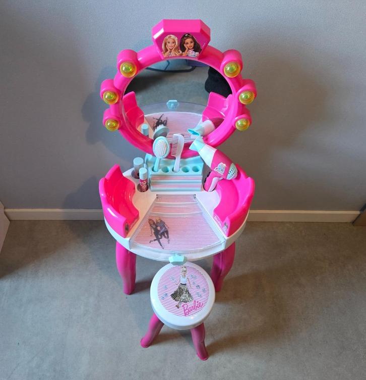Make-up tafel barbie, Verzamelen, Speelgoed, Gebruikt, Ophalen