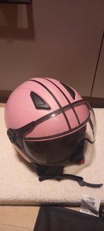Roze scooter helm, Fietsen en Brommers, Ophalen, Zo goed als nieuw, Medium, Vito Helmets