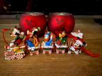 Disney ornamenten kerst trein, Verzamelen, Disney, Ophalen of Verzenden, Overige figuren, Zo goed als nieuw, Beeldje of Figuurtje