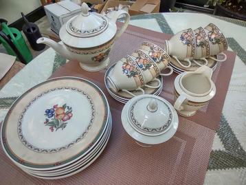 Prachtig servies Heinrich Winterling. Fruit. 32 delig. beschikbaar voor biedingen