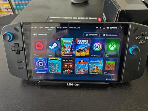 Lenovo Legion Go - unieke 2TB variant! + originele dockings, Spelcomputers en Games, Spelcomputers | Overige, Zo goed als nieuw