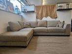 Hoekbank- textiel, Huis en Inrichting, 125 cm of meer, 125 cm of meer, Zo goed als nieuw, Info@homefriesland.nl