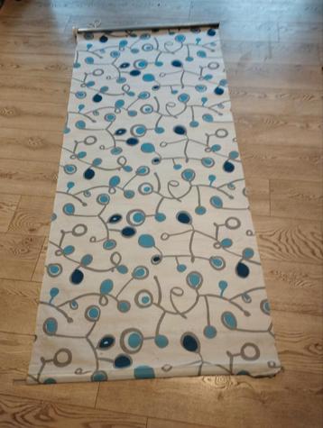 Blauw wit rolgordijn 88cm breed beschikbaar voor biedingen