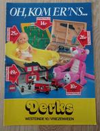 Vintage 1984 speelgoed folder A-team Sindy My little pony, Ophalen of Verzenden, Gelezen, Folder