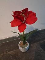 Kunstbloem Amaryllis in pot, Huis en Inrichting, Woonaccessoires | Kunstplanten en Kunstbloemen, Ophalen of Verzenden