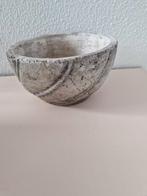 Stenen Schaaltje, Gebruikt, Schaal, Rond, Ophalen of Verzenden