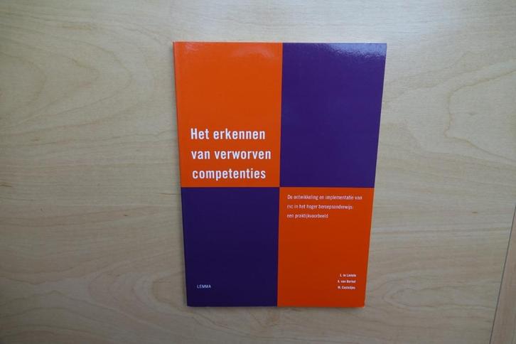 Te Lintelo e.a. ‘Het erkennen van verworven competenties’, Boeken, Economie, Management en Marketing, Nieuw, Overige onderwerpen