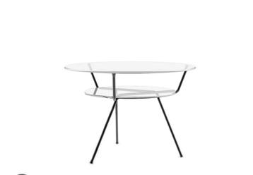 Gispen 509 Kembo salontafel glas vintage design beschikbaar voor biedingen