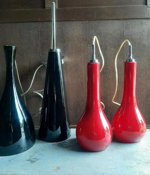 Deens Design - Hanglamp - (Opaline / Jacob Bang), Huis en Inrichting, Lampen | Hanglampen, Zo goed als nieuw, Minder dan 50 cm