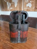 Decoratieve houten wijnkist, Ophalen of Verzenden, Minder dan 50 cm, Minder dan 50 cm