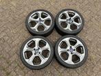 Ford Fiesta ST MK7 Semi-slick Nankang AR-1 2021 + TPMS, Auto-onderdelen, Banden en Velgen, Ophalen, Gebruikt, Ford, 17 inch