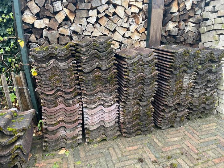 Gebruikte Sneldekkers - Dakpannen beton, Doe-het-zelf en Verbouw, Dakpannen en Dakbedekking, Gebruikt, Dakpannen, Steen of Klei