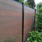 Composiet Schutting Teak - Op=Op - Nog 24 stuks beschikbaar, Info@compoziet.com, Kunststof, 1 tot 2 meter, Verzenden