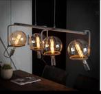 **Industriële Hanglamp - 4 Spots Rechthoekig Frame Design**, Ophalen of Verzenden, Nieuw, Metaal