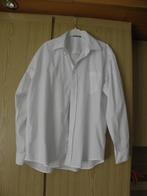 Goedkoop soepel wit katoenen overhemd BODYZONE mt L goed, Wit, Ophalen of Verzenden, Gedragen, Bodyzone
