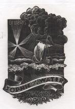 1352 Ex Libris Nederland : Dirk van Luijn, 1946, Verzenden