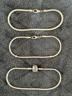 Picollo (kinder Pandora) armbanden., Ophalen of Verzenden, Zo goed als nieuw, Zilver, Zilver