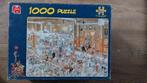 Jan van Haasteren De keuken 1000 stukjes compleet, Hobby en Vrije tijd, Denksport en Puzzels, Ophalen, 500 t/m 1500 stukjes, Zo goed als nieuw