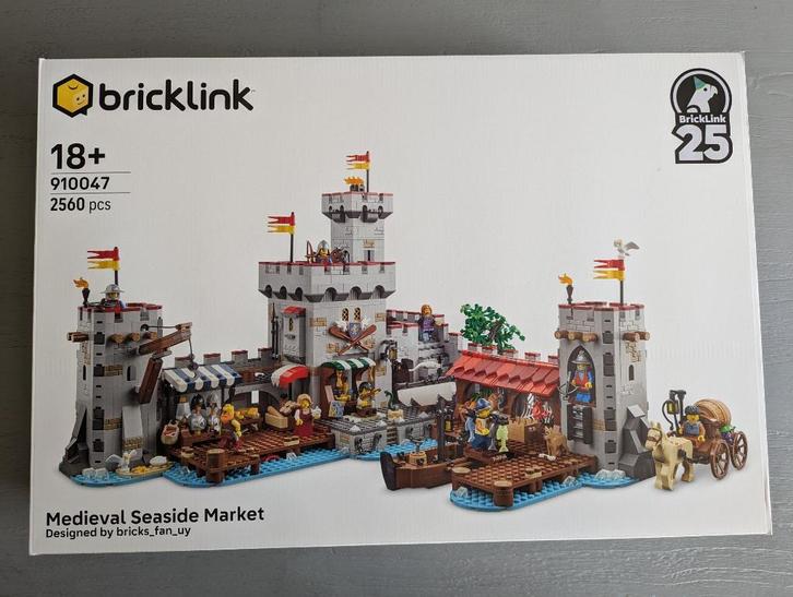 LEGO 910047 – Medieval Seaside Market (Bricklink), Kinderen en Baby's, Speelgoed | Duplo en Lego, Nieuw, Lego, Complete set, Ophalen of Verzenden
