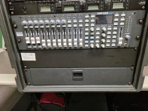 DAP Audio GIG-143TAB Rackmount Mixer, Muziek en Instrumenten, Mengpanelen, Zo goed als nieuw, 10 tot 20 kanalen, Microfooningang