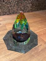 Kristallen Pegel op Spiegelvoet, Huis en Inrichting, Ophalen of Verzenden, Zo goed als nieuw