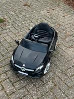 Elektische AMG auto zwart, Kinderen en Baby's, Speelgoed | Buiten | Accuvoertuigen, Ophalen, Gebruikt