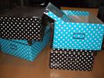 Te koop leuke opbergdozen., Ophalen, Zo goed als nieuw