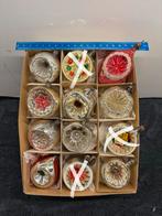 Oude glazen deuk kerstballen, Diversen, Kerst, Ophalen of Verzenden, Zo goed als nieuw