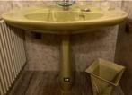 vintage wastafel + wc Villeroy&Boch moosgroen 60er, Ophalen, Huis en Inrichting
