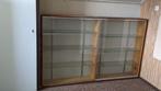 vitrinekast jaren 50 winkelinterieur zie foto's vintage, Met deur(en), 150 tot 200 cm, Glas, 25 tot 50 cm