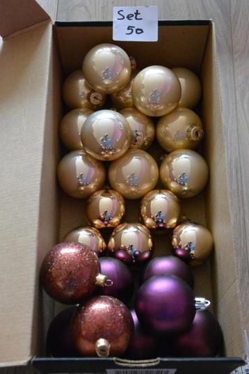 Leuke set kerstballen, set 50 beschikbaar voor biedingen