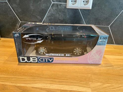 Jada DUB City Hummer H2 1:18 – Big Baller$ in doos, Hobby en Vrije tijd, Modelauto's | 1:18, Zo goed als nieuw, Ophalen of Verzenden