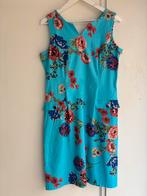 Caroline Biss jurk blauw print 42, Ophalen of Verzenden, Zo goed als nieuw, Maat 42/44 (L), Blauw