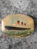 Blik met schip Queen Mary, Verzamelen, Blikken, Ophalen of Verzenden, Gebruikt, Overige