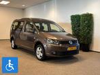 Volkswagen Caddy Maxi Rolstoelauto 85x150, Auto's, Stof, Gebruikt, Zwart, Origineel Nederlands