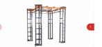 lifemaxx functional squat rek 4 paal incl monkey bar e.d., Ophalen, Gebruikt, Overige typen, Lifemaxx