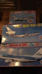 3 vintage revell KLM vliegtuigen bouwdozen, Hobby en Vrije tijd, Modelbouw | Vliegtuigen en Helikopters, Revell, Ophalen of Verzenden