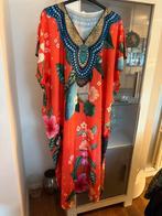 Kaftan nieuw oranje print maat 52/54 Chic Me, Kleding | Dames, Grote Maten, Jurk, Nieuw, Oranje, Ophalen of Verzenden