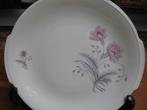mooi gebakstel met roze bloemetjes, Bavaria., Antiek en Kunst, Antiek | Servies los, Ophalen of Verzenden