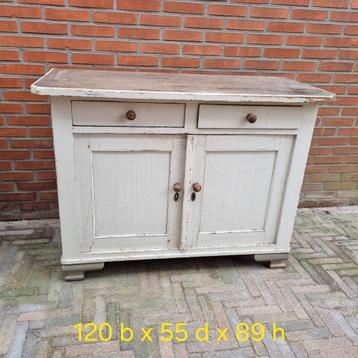 Antiek dressoir tuinkast badkamer meubel opknapper beschikbaar voor biedingen