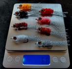 Set C 02 van 8 stuks Ultra Light Forel - Baars streamertjes, Watersport en Boten, Hengelsport | Vliegvissen, Ophalen of Verzenden