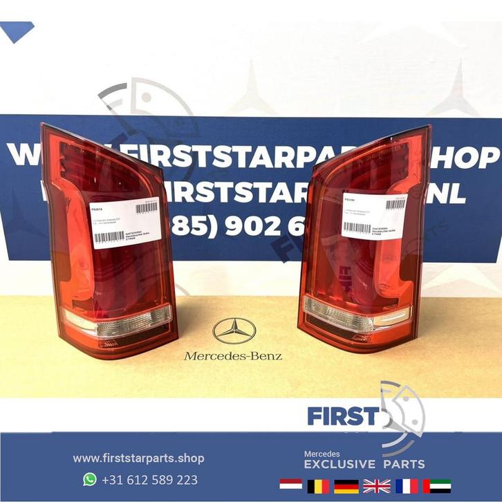 W447 V KLASSE  / VITO ACHTERLICHT SET VOL LED ACHTERLICHT LI, Auto-onderdelen, Verlichting, Mercedes-Benz, Gebruikt, Ophalen of Verzenden