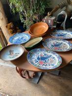 8 diverse party schalen, Huis en Inrichting, Ophalen, Rond, Glas