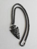 Viking Aegishjalmr Helm of Awe ketting, Ophalen of Verzenden, Nieuw, Zilver, Overige materialen