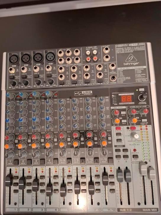 Behringer XENYX X1622 USB MIXER, Muziek en Instrumenten, Mengpanelen, Zo goed als nieuw, Ophalen of Verzenden