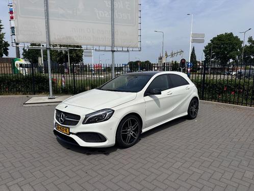 Mercedes-Benz A-Klasse A180 AMG-Line1.6 2018 Wit, Auto's, Mercedes-Benz, Particulier, Achteruitrijcamera, Airbags, Airconditioning