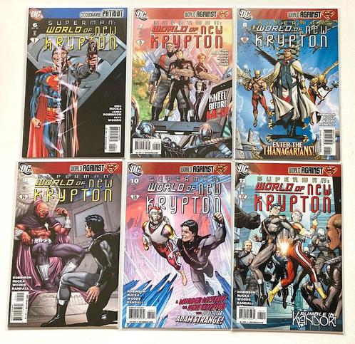 Superman: World Of New Krypton #6-11 (set) DC 2009, Boeken, Strips | Comics, Nieuw, Meerdere comics, Amerika, Ophalen