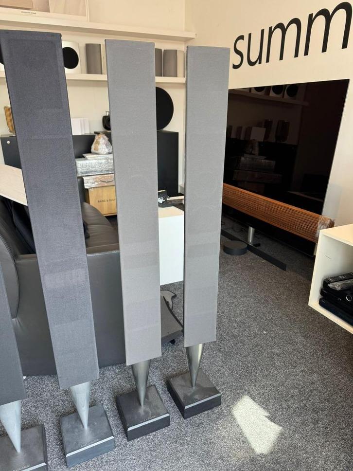 Beolab 8000 MK2 Dark Grey speciale kleur B&O Bang en Olufsen, Audio, Tv en Foto, Luidsprekers, Zo goed als nieuw, Front, Rear of Stereo speakers