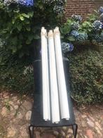 Rolgordijnen, Huis en Inrichting, Stoffering | Gordijnen en Lamellen, Gebruikt, 100 tot 150 cm, Ophalen of Verzenden, Crème