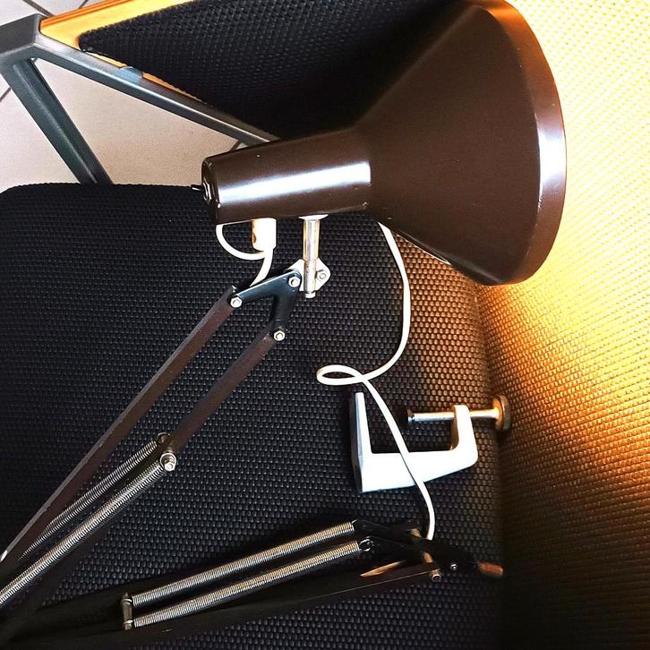 Hala -Zeist vintage tafellamp -bureaulamp - architectenlamp, Huis en Inrichting, Lampen | Tafellampen, Gebruikt, Minder dan 50 cm